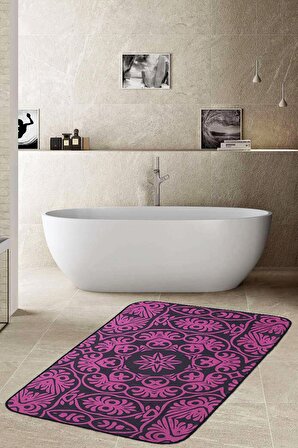 Batik 75x125 cm Banyo Paspası Kaymaz Taban Banyo Halısı