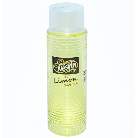 Nesrin Limon Kolonyası 80 Derece Pet Şişe 250 ml