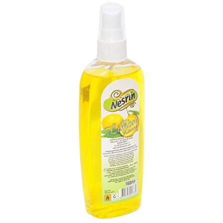 Nesrin Limon Kolonyası 80 Derece Sprey Pet Şişe 160 ml