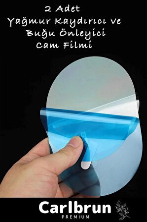 Özel Üretim Yağmur Kaydırıcı Film Araba Dış Yan Dikiz Aynası Filmi Buğu Önleyici Su Tutmaz 4 Adet