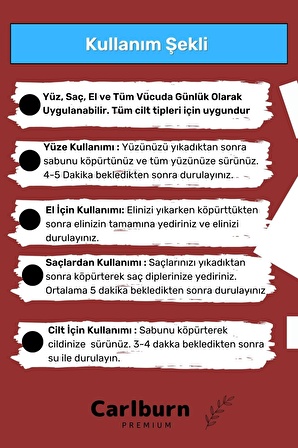 Özel Doğal Organik Güzel Kokulu El Yüz Saç Vücut Cilt Orijinal 5'li Nar Sabunu