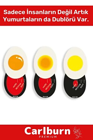 Özel Üretim Zaman Ayarlı Haşlama Dereceli Renk Değiştiren Yumurta Pişirme Zamanlayıcı 2 Adet