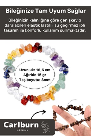 Premium İkizler Burcu Enerjisini Yükselten Doğal Taş Bileklik İkizler Burçları Burç Unisex Bileklik