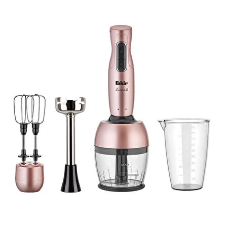 Fakir Lucca Q Rose 1000 W Blender Seti