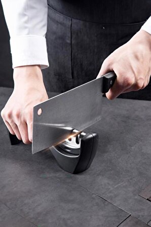 Grind | Profesyonel Bıçak Bileyici 4 Açılı Elmas Seramik Tungsten Çelik Bıçak Satır Bileme Aparatı