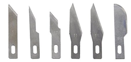 Titi 1170 Mini Hobi Kraft Maket Bıçağı Seti 7 Parça