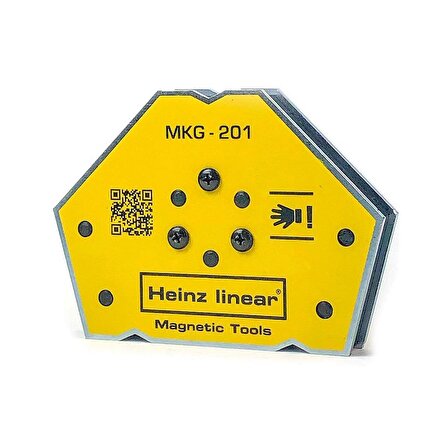 Heinz Linear MKG201-S Manyetik Açılı Kaynak Tutucu Mıknatıs Gönye