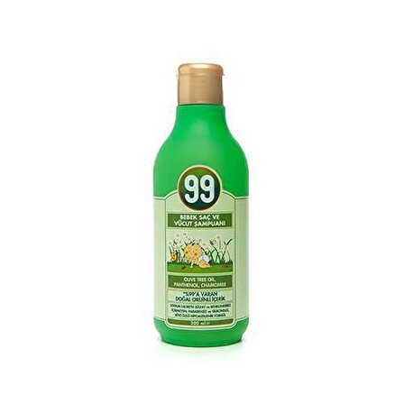 99 Göz Yakmayan Papatya Özlü Saç ve Vücut Şampuanı 200 ml