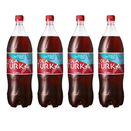 Cola Turka Kola 1,5 lt x 4 Adet