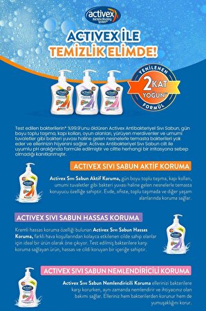 Antibakteriyel Sıvı Sabun Hassas 2x1,5lt