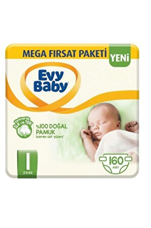Evy Baby Bebek Bezi 1 Numara 40 Adet