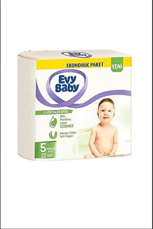 Evy Baby Bebek Bezi 5 Numara 22 Adet