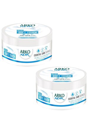 Arko Nem Soft Touch Nemlendirici El Yüz Ve Vücut Kremi 250 Ml 2 Adet