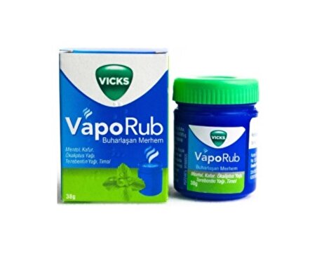 Vicks Vaporub Buharlaşan Merhem 38 gr