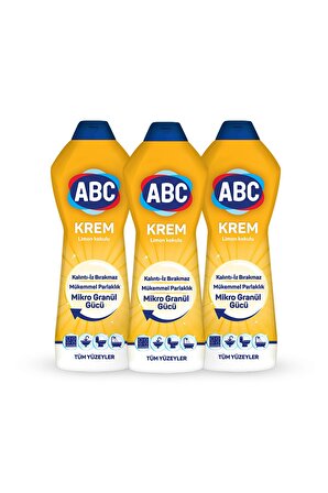 ABC Sıvı Krem Limon Kokulu 750ml x3 