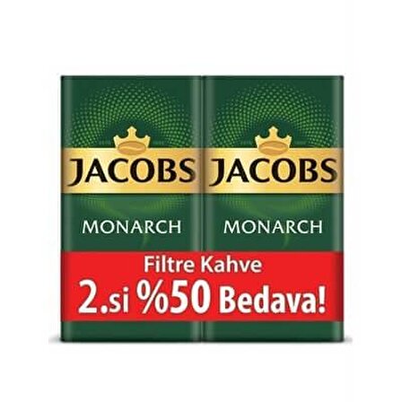 Jacobs Edt Monarch French Press Filtre Kahve 2 x 500 gr