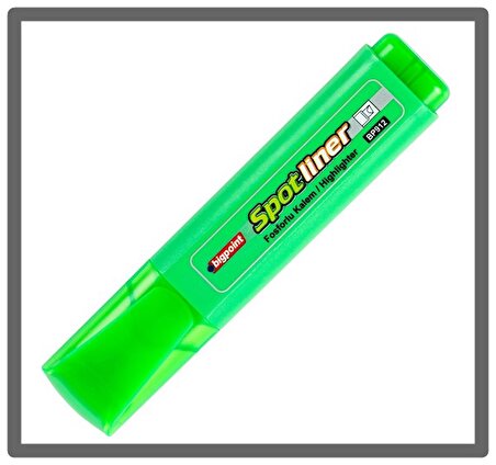 Bigpoint Fosforlu Kalem Yeşil - 2 adet
