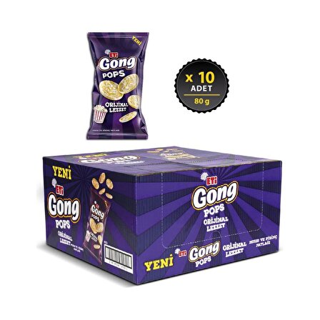 Eti Pirinç Patlağı 10x80 gr 