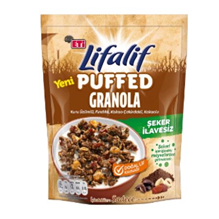 Eti Lifalif Puffed Granola Kakao 160 Gr
