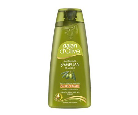 Dalan Yağlı Saçlar İçin Onarıcı Zeytinyağlı Şampuan 400 ml