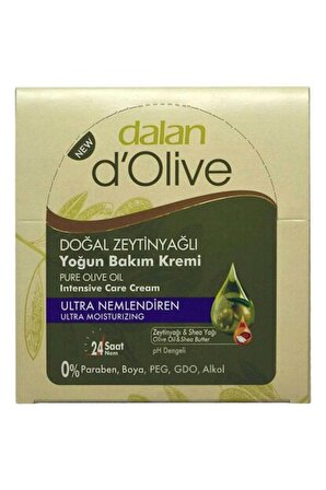 Dalan D'olive Dogal Zeytinyağlı Bakım Kremi12x20ml