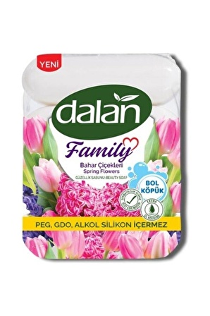 Family Sabun Bahar Çiçekleri 6'lı Paket 75x4 Gr