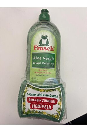 Frosch 750 ml Elde Yıkama Deterjanı + Sünger Hediye 
