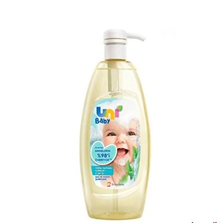 Uni Baby Göz Yakmayan Saç ve Vücut Şampuanı 500 ml
