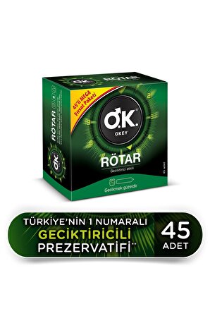 Rötar 45'li Prezervatif & Çilek Kayganlaştırıcı Jel 100 Ml