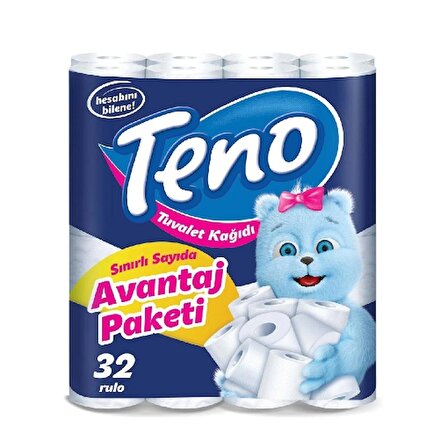 Teno Tuvalet Kağıdı 32'li Avantaj (4'lü)