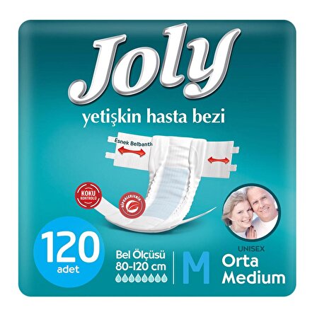 JOLY BELBANTLI HASTA BEZİ MEDIUM 120 ADET