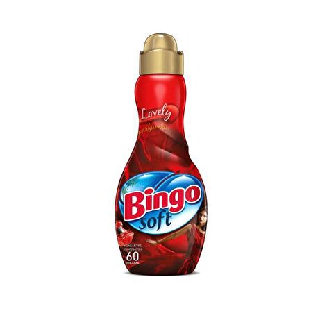 Bingo Soft Lovely Sıvı Deterjan 60 Yıkama Yumuşatıcı 1.44 lt