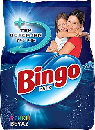 Bingo Matik Parfümlü Beyazlar ve Renkliler İçin Toz Çamaşır Deterjanı 10 kg