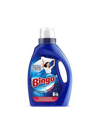 Bingo Leke Karşıtı & Anti-Aging Beyazlar için Sıvı Deterjan 20 Yıkama 2.145 lt