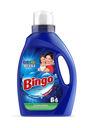Bingo Beyazlar - Renkliler İçin Sıvı Deterjan 2145 ml 33 Yıkama 