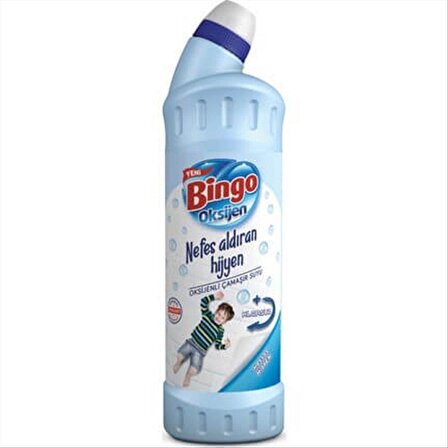 Bingo Oksijen Nefes Aldıran Hijyen Okaliptus Normal Sıvı Çamaşır Suyu 750 ml