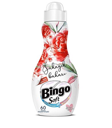 Bingo Soft Şakayık Baharı Beyazlar ve Renkliler İçin Konsantre Yumuşatıcı 1440 ml 60 Yıkama