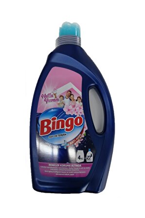 Bingo Leke Karşıtı & Anti-Aging Renkliler için Sıvı Deterjan 27 Yıkama 1.755 lt