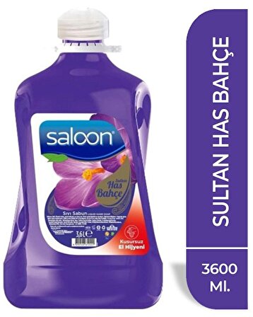 Saloon Sultan Has Bahçe Sıvı Sabun 3.6 lt
