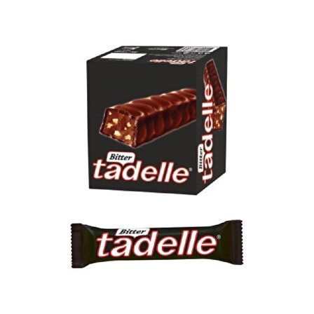 Tadelle Bitter Çikolata Fındık Dolgulu 30 gr x 20'li