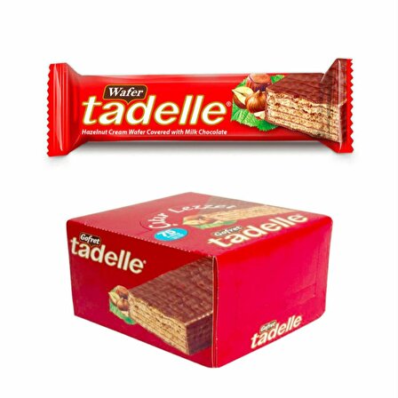 Tadelle Çikolatalı Gofret 35 gr 24'lü