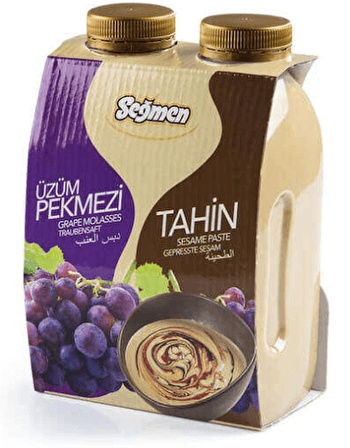 Seğmen Tahin Pet 550g - Pekmez Pet 700g