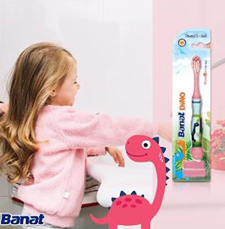 Banat Dino 2+ Yaş Çocuk Diş Fırçası