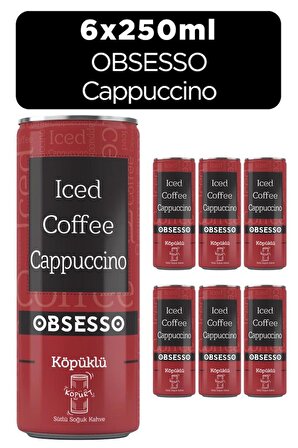 Obsesso Iced Coffe Cappuccino 6x250 Ml
