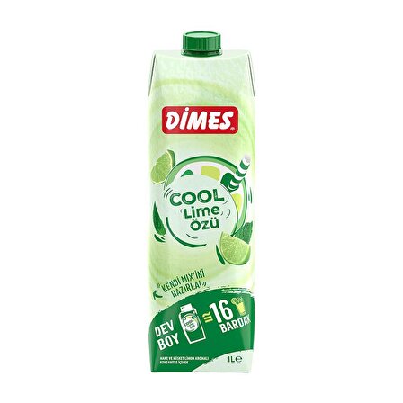 Dimes Cool Lime Özü 1 lt