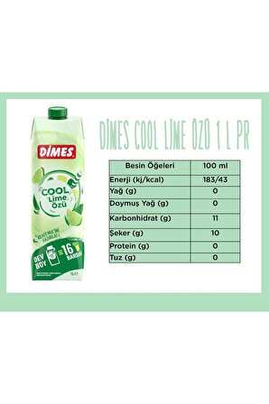 Cool Lime DEV BOY 1000 ML x 3Adet