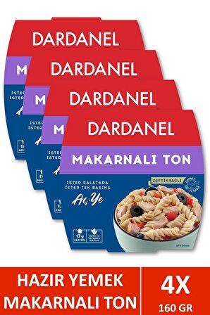 Aç Ye Makarnalı Ton Balığı 160 Gr X 4 Adet