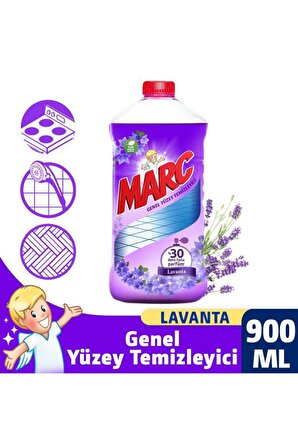 Marc Lavanta Granit Sıvı Yüzey Temizleyici 900 ml 