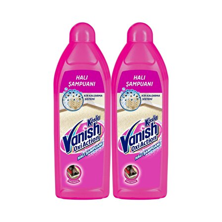 Vanish Kosla Halı Şampuanı Makine Yıkama 2'li Paket (2x850 ml)