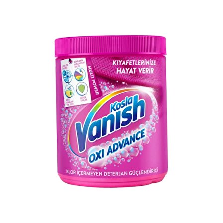 Vanish Oxi Advance Toz Pembe 400 Gr. (12'li)